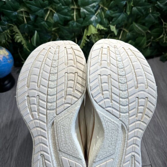 Saucony Womens Ride 18 S11000-104 White Running Shoes Sneakers Size 9 - Picture 8 of 10